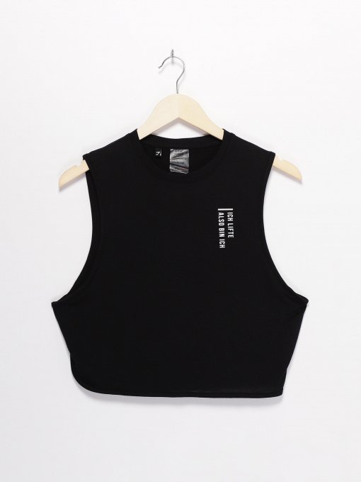 Майка спортивная Gymshark модель GLTK3413_чорний Фото