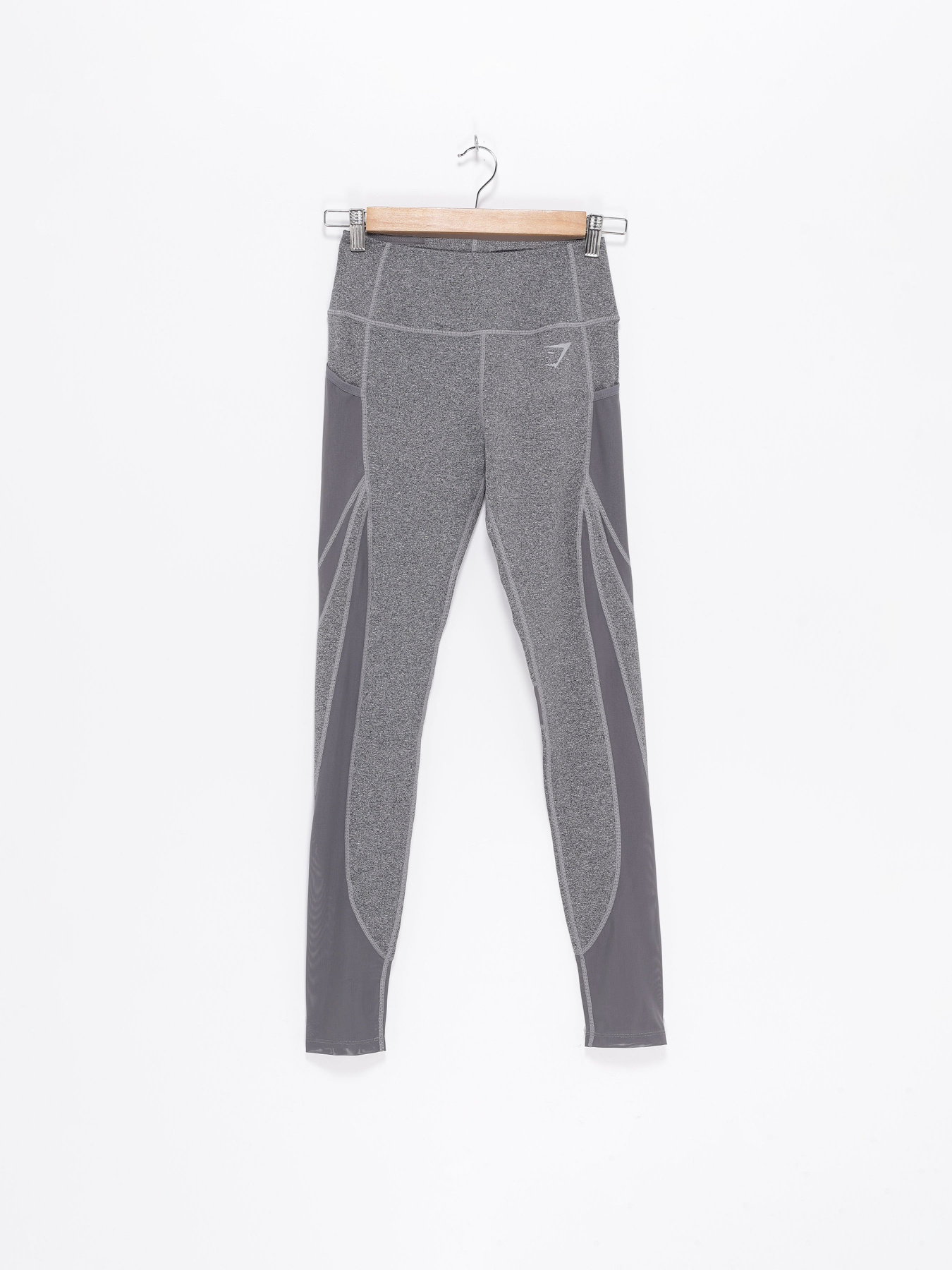 Леггинсы Gymshark модель GLLG014_сірий Фото