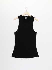 Спортивная майка Gymshark модель GLVT035_чорний Фото