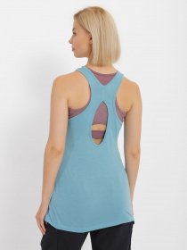 Майка спортивная Gymshark модель GLVT1861_с.синій Фото