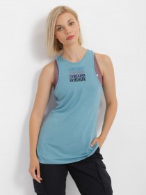Спортивная майка Gymshark модель GLVT1861_с.синій Фото