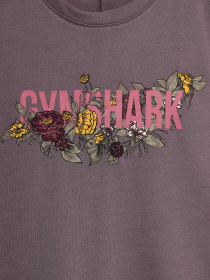 Майка спортивная Gymshark модель GLVT1862_т.сірий комб. Фото