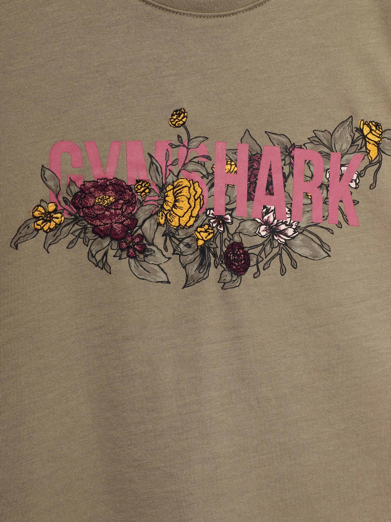 Спортивная майка Gymshark модель GLVT1862_хакі комб. Фото