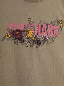 Спортивная майка Gymshark модель GLVT1862_хакі комб. Фото