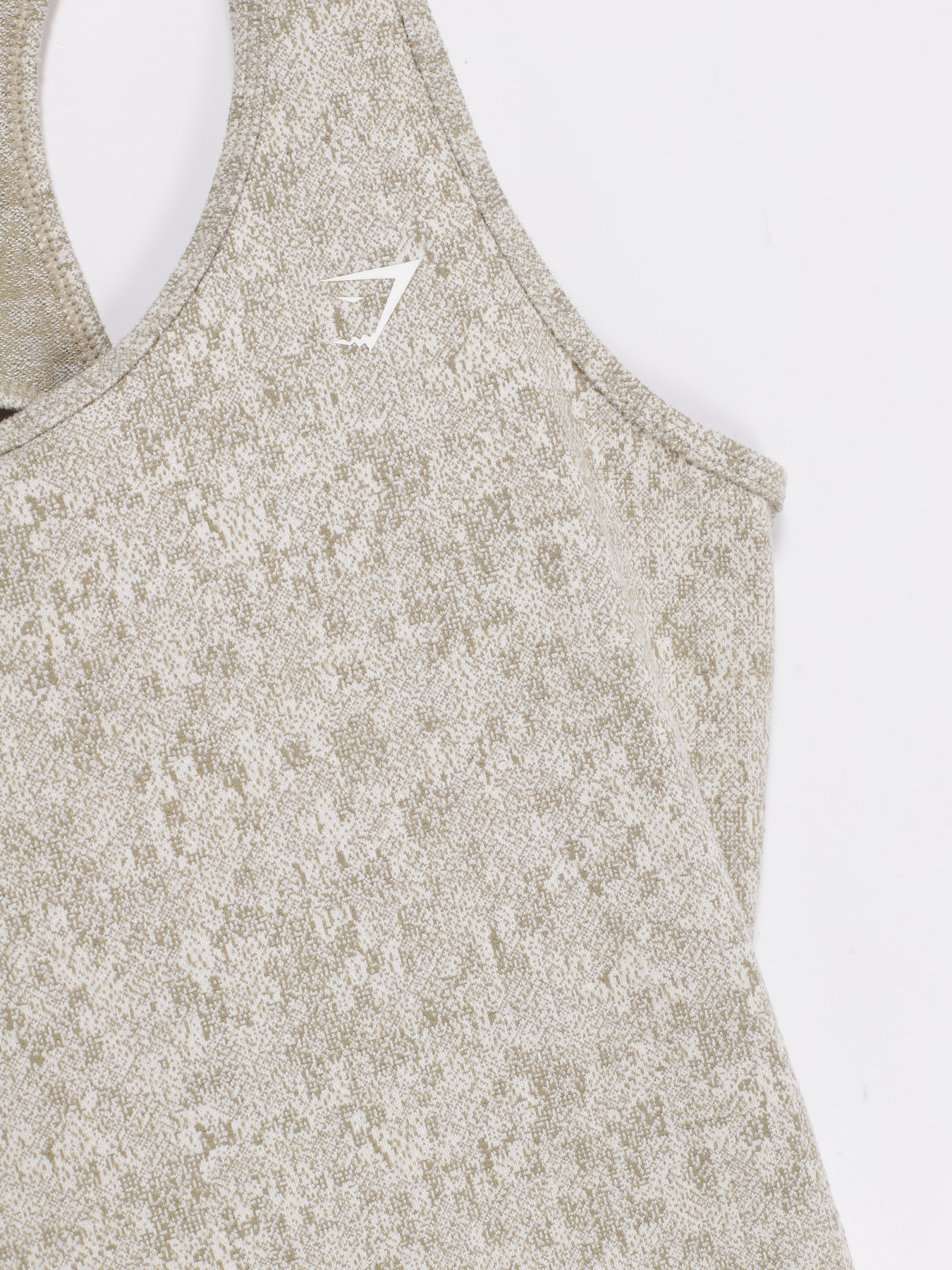 Майка спортивная Gymshark модель GLVT1866_с.хакі комб. Фото