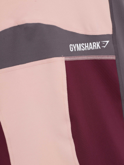 Майка спортивна Gymshark модель GLVT1869_персиковий комб. — фото - INTERTOP