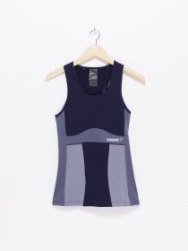 Майка спортивная Gymshark модель GLVT1869_т.фіолетовий комб. Фото