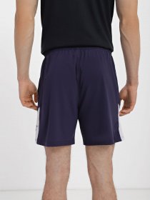 Спортивні шорти Gymshark модель GMSH013_т.синій з білим Фото