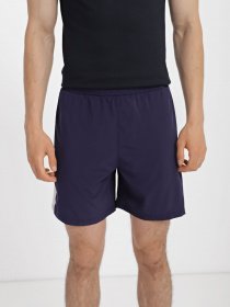 Спортивні шорти Gymshark модель GMSH013_т.синій з білим Фото