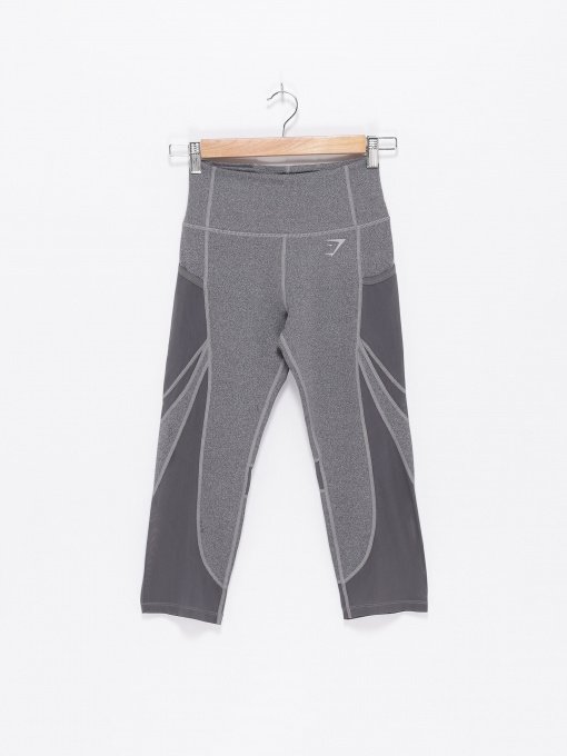 Велосипедки Gymshark модель GLLG024_сірий Фото