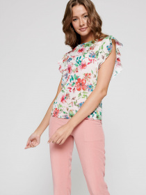 Блуза Conte Elegant Модель 19С-944ТСП-romantic-flora Фото