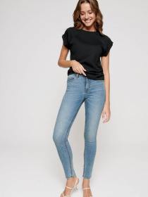 Джинси Conte Elegant модель CON-240-acid-washed-mid-blue Фото