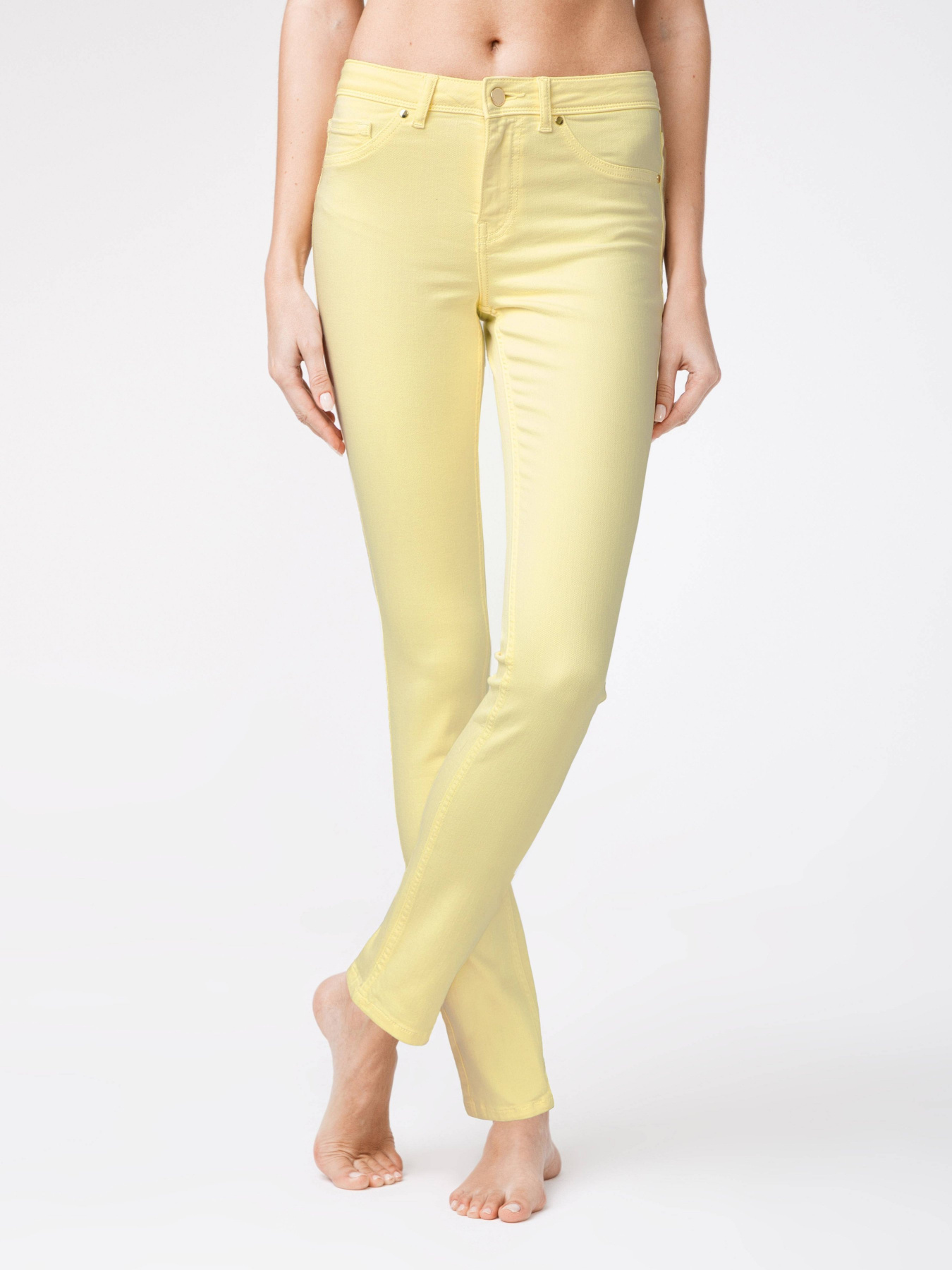 Джинси Conte Elegant модель CON-38Y-pastel-yellow Фото