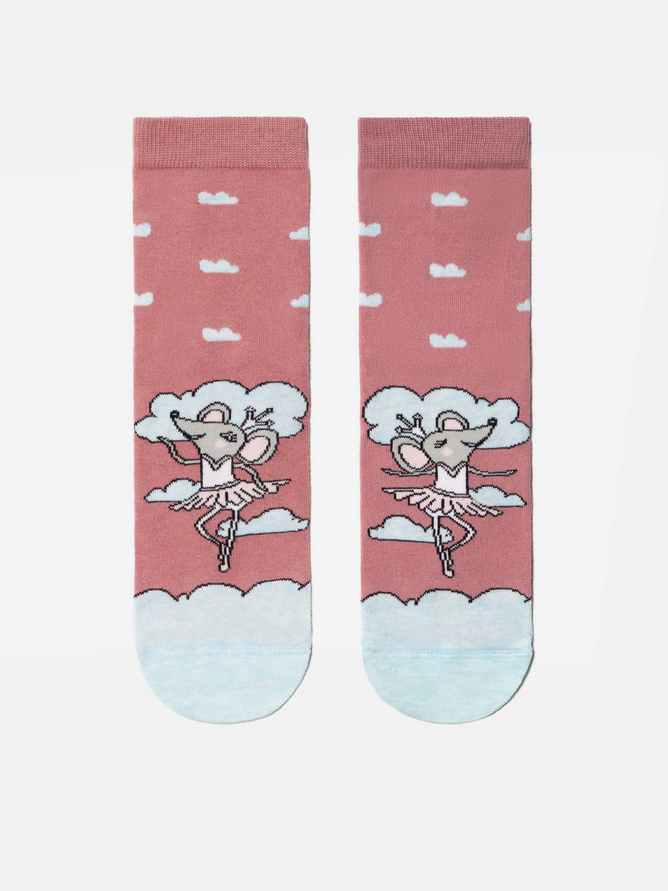 Шкарпетки та гольфи Conte Elegant модель 18С-227СП 154 попелясто-рожевий Фото