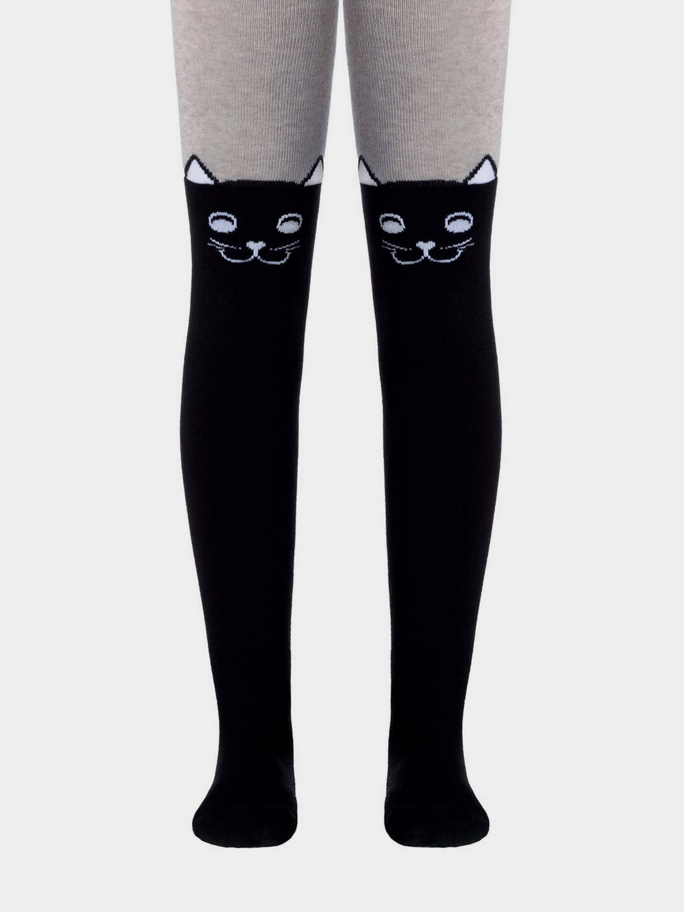 Колготы Conte Kids модель 4С-03 СП 466 чорний-сірий Фото