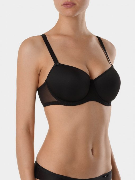 Бюстгальтер Conte Elegant модель 16С-0090КСП-чорний Фото