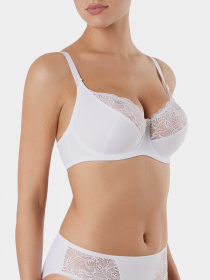 Бюстгальтер Conte Elegant модель 16С-0021КСП-білий Фото