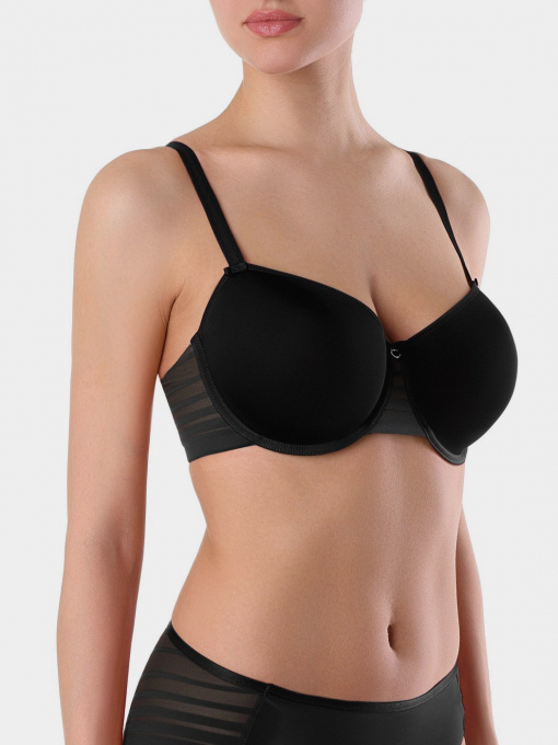 Бюстгальтер Conte Elegant модель 17С-0008КСП-чорний Фото