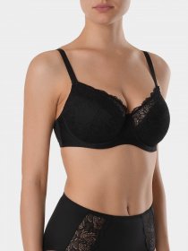 Бюстгальтер Conte Elegant модель 16С-0037КСП-чорний Фото