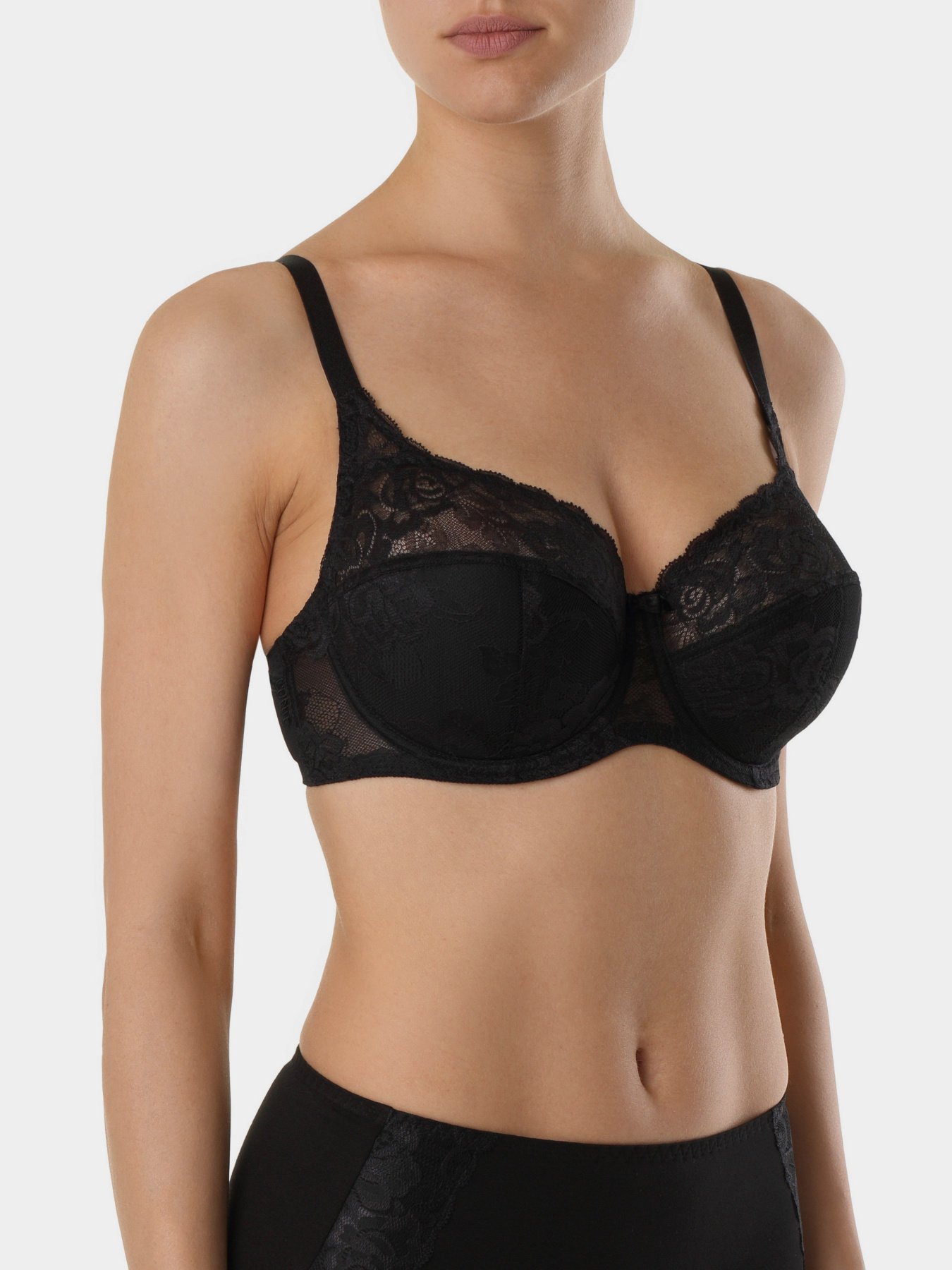 Бюстгальтер Conte Elegant модель 16С-0012КСП-чорний Фото