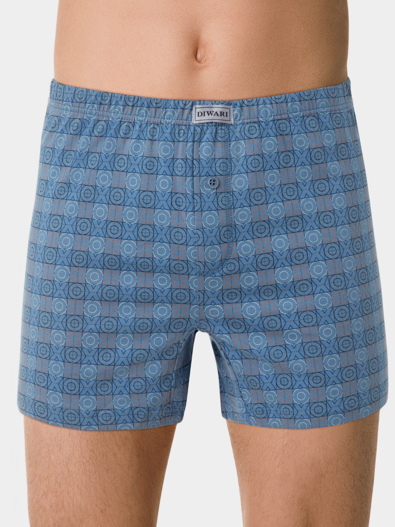 Трусы DiWaRi модель 19С-904ТСП-grey-blue Фото