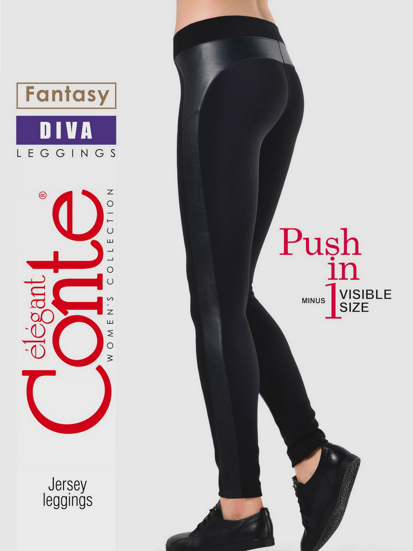 Легінси Conte Elegant модель 16С-176ТСП-Nero Легінси Conte Elegant модель 16С-176ТСП-Nero Фото