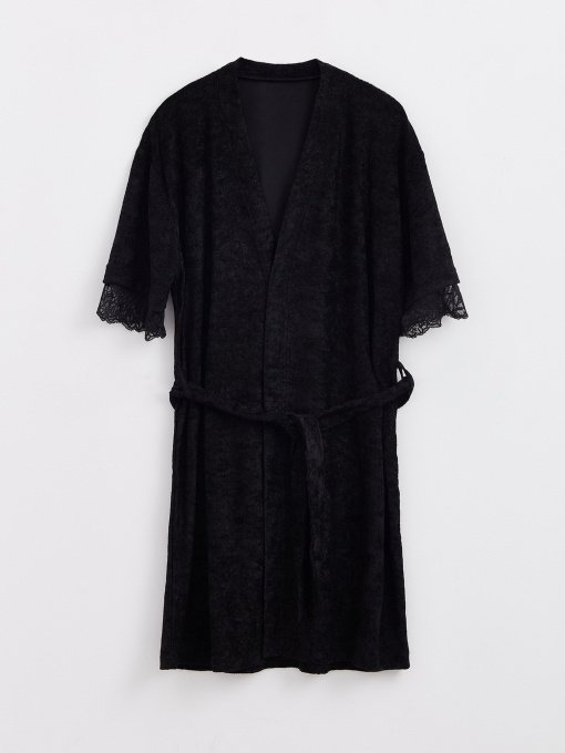 Халат Conte Elegant модель 20С-1421ТСП-black Фото