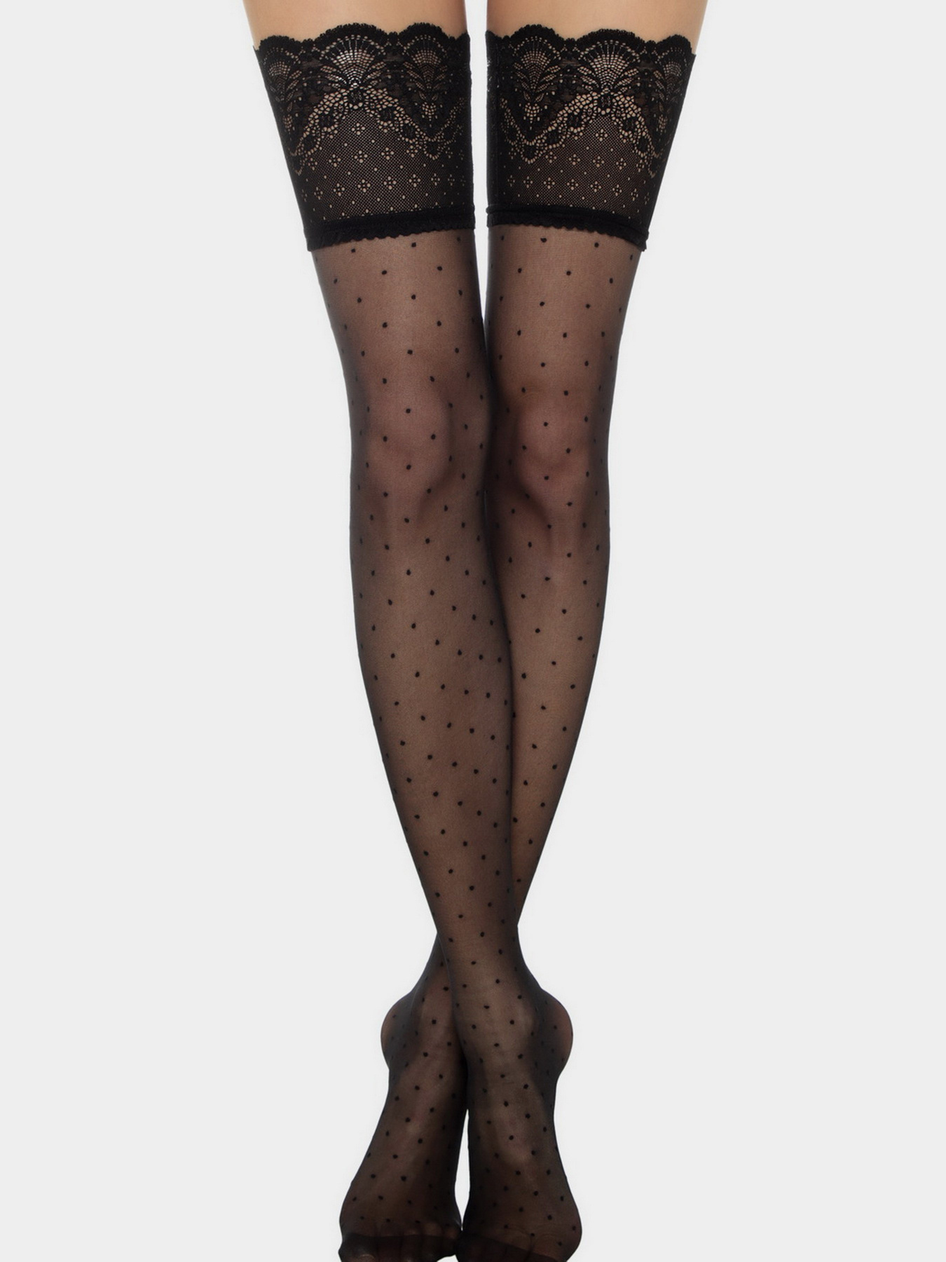 Чулки Conte Elegant модель 19С-176СП-Nero Фото