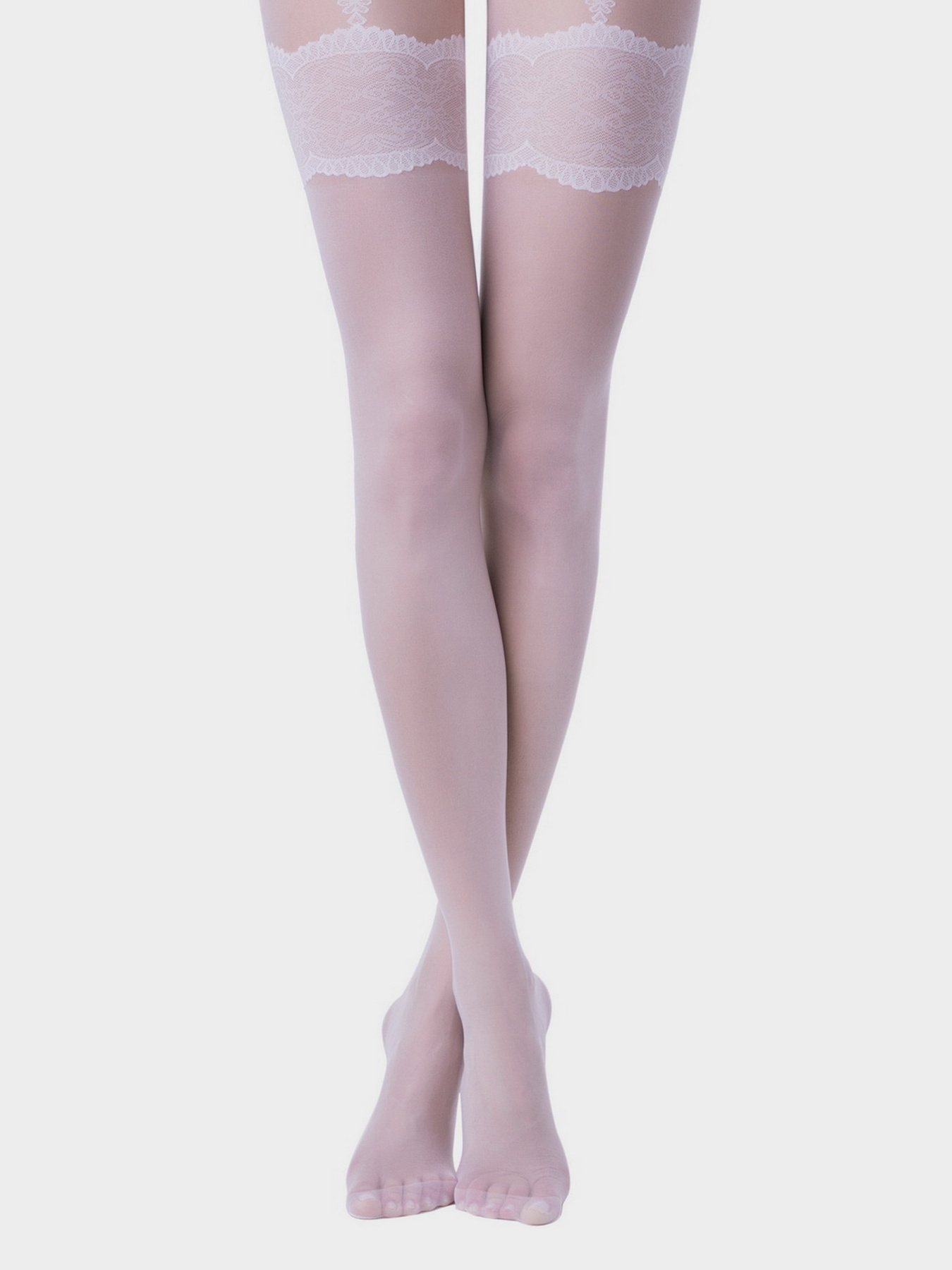Колготы Conte Elegant модель 15С-53СП-Bianco Фото
