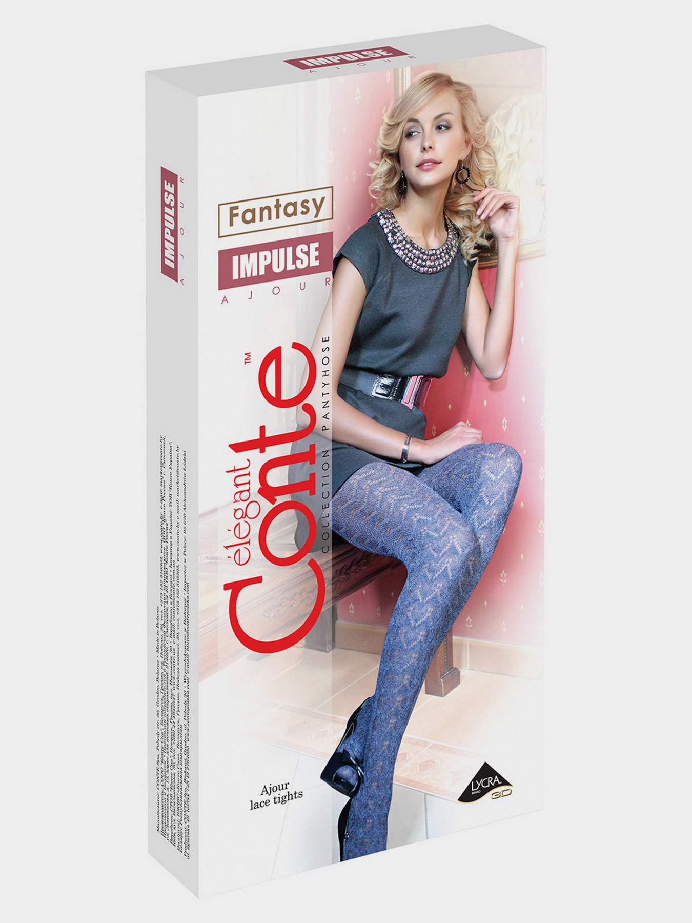 Колготи Conte Elegant модель 7С-82СП-grigio Фото