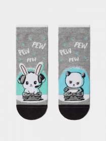 Носки и гольфы Conte Kids модель 17С-10СП 460 сірий Фото