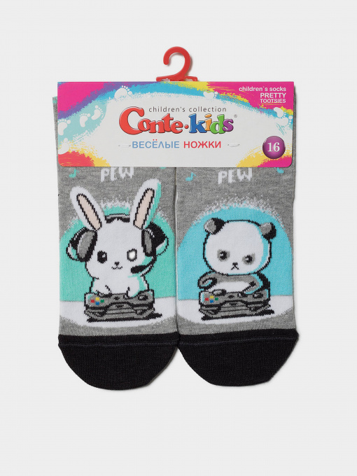 Носки и гольфы Conte Kids модель 17С-10СП 460 сірий Фото