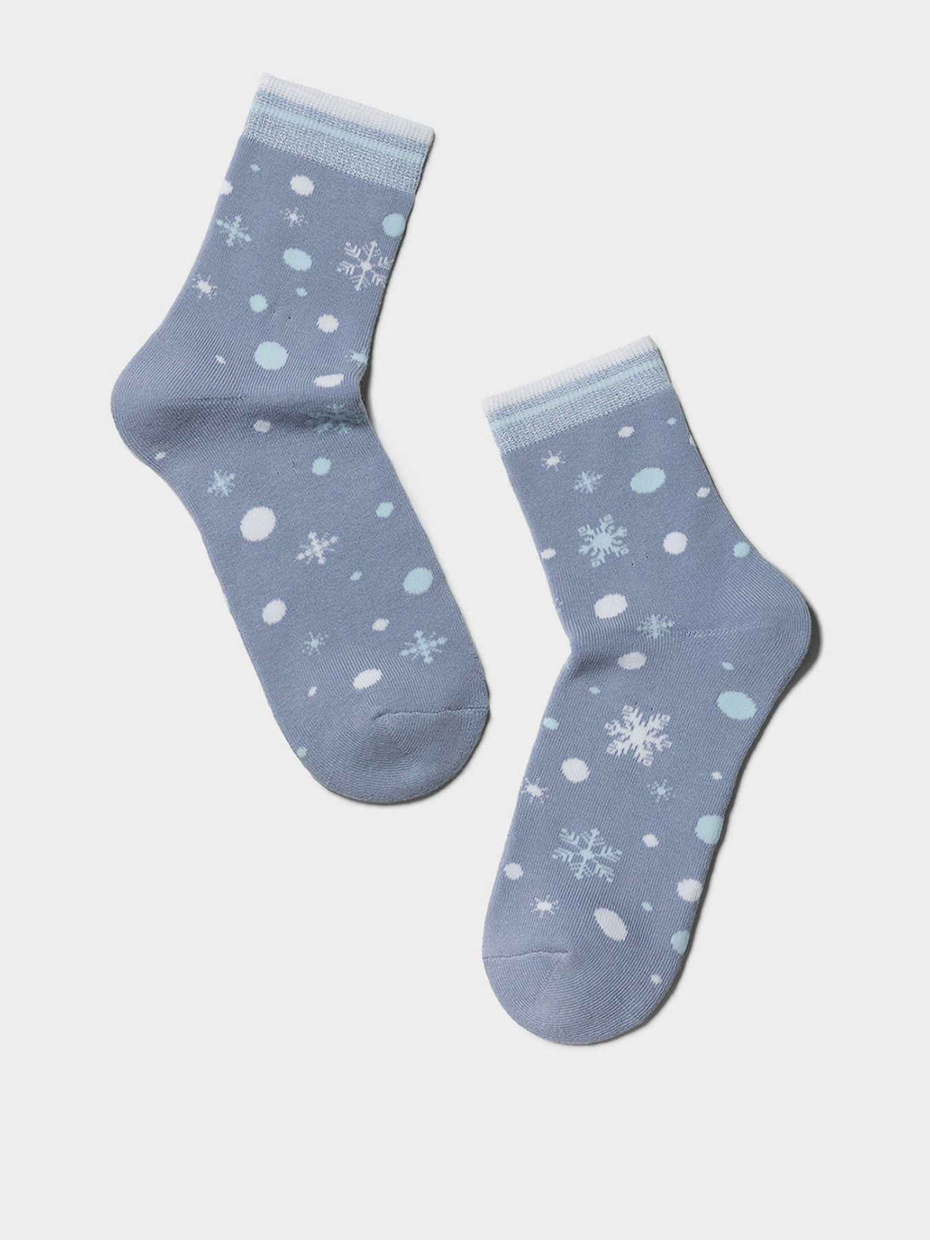 Шкарпетки та гольфи Conte Elegant модель 7С-47СП 197 світлий джинс Фото