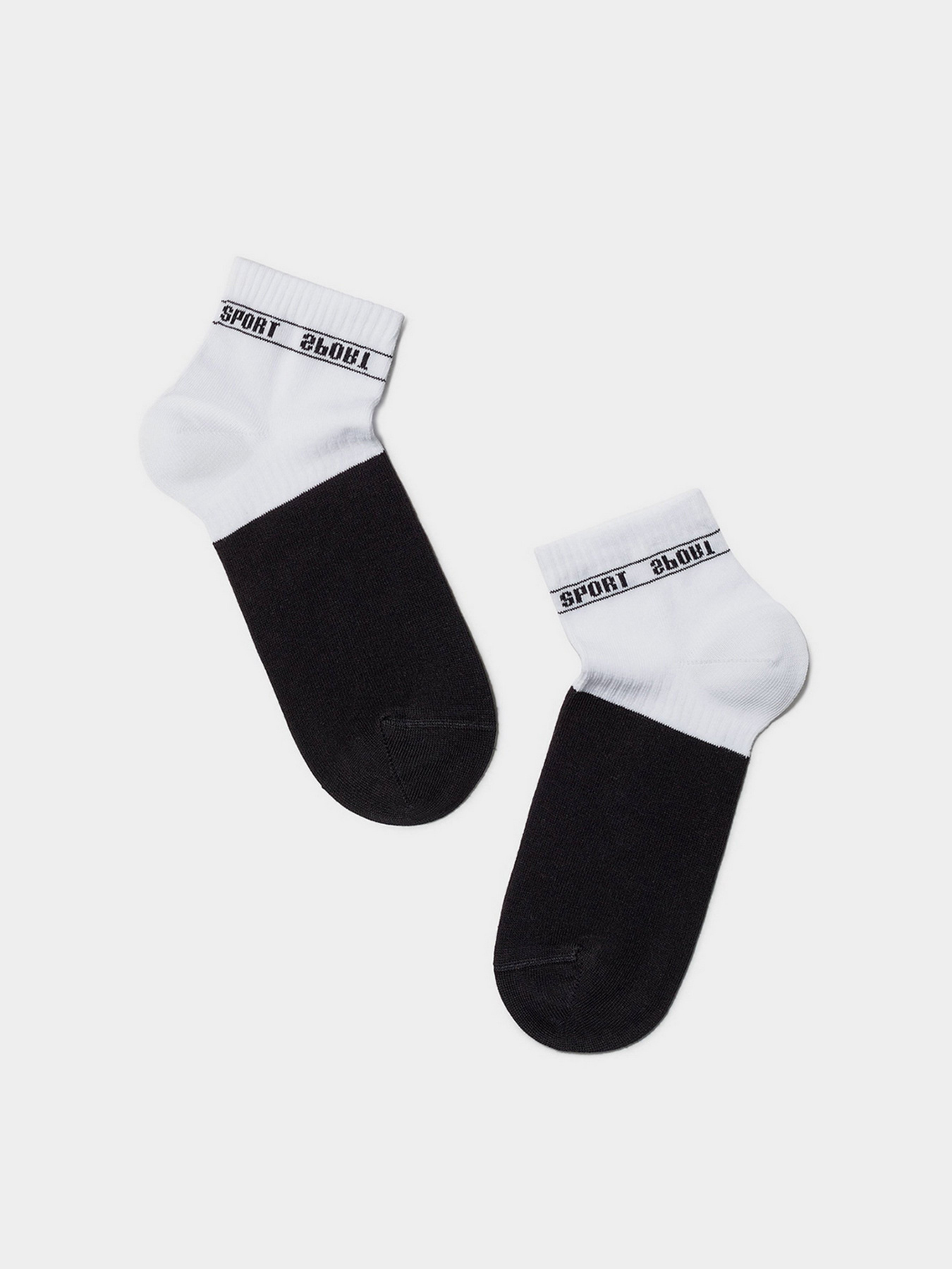 Шкарпетки та гольфи Conte Kids модель 13С-34СП 510 білий-чорний Фото