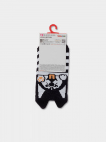 Шкарпетки та гольфи Conte Kids модель 17С-59СП 554 чорний-білий Фото