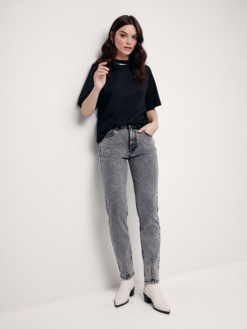 Джинсы Conte Elegant модель CON-412-acid grey Фото