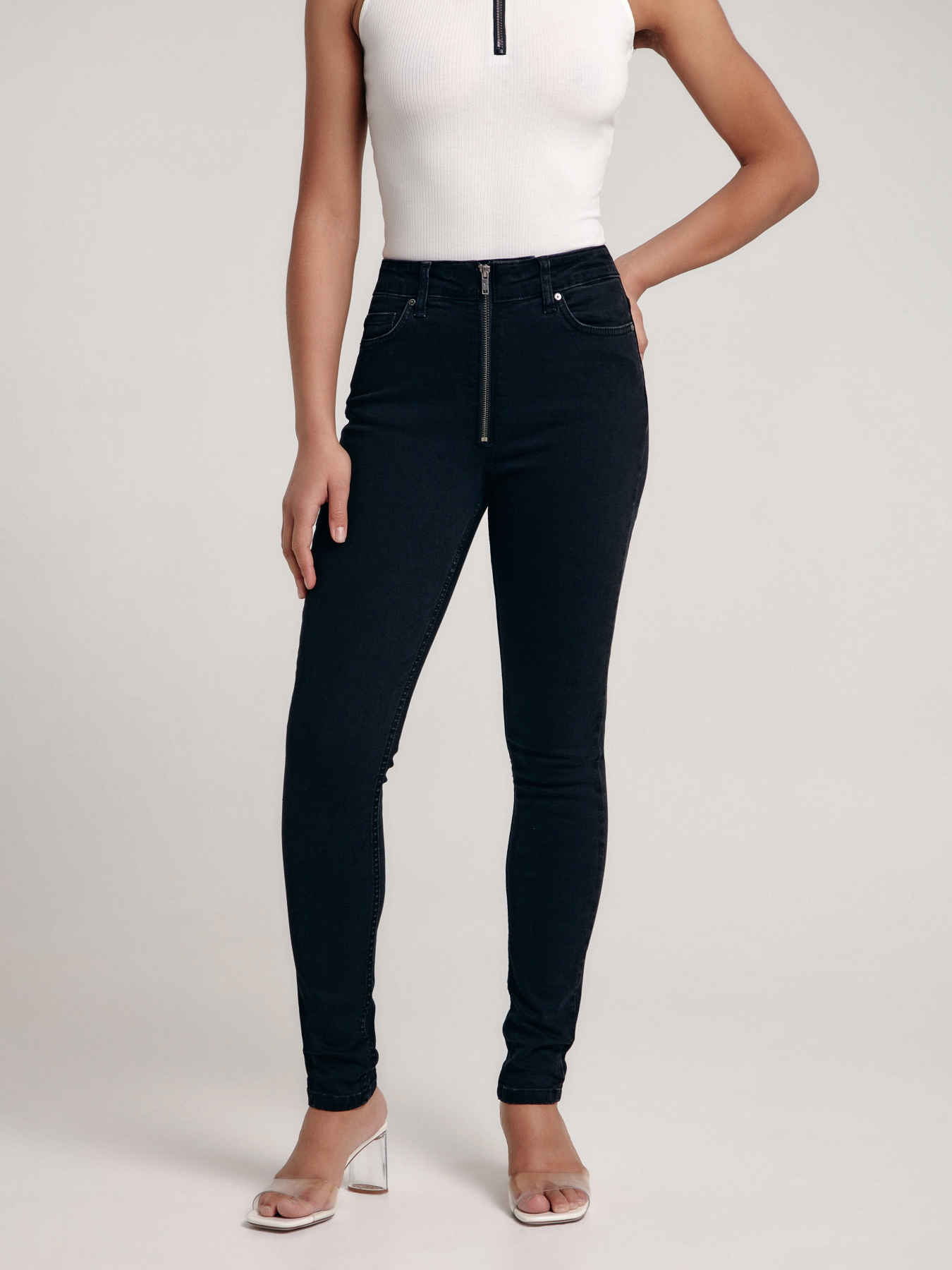 Джинси Conte Elegant модель CON-441_164-washed black Фото