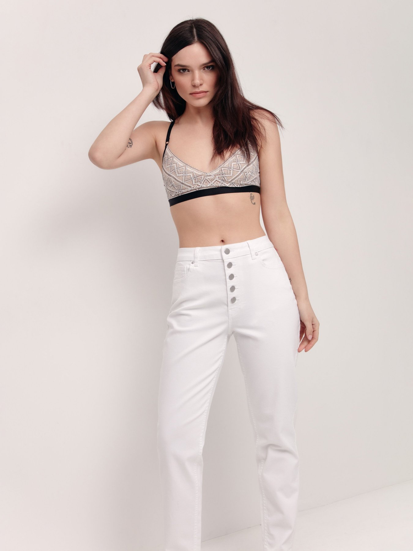 Джинсы Conte Elegant модель CON-445_170-white Фото