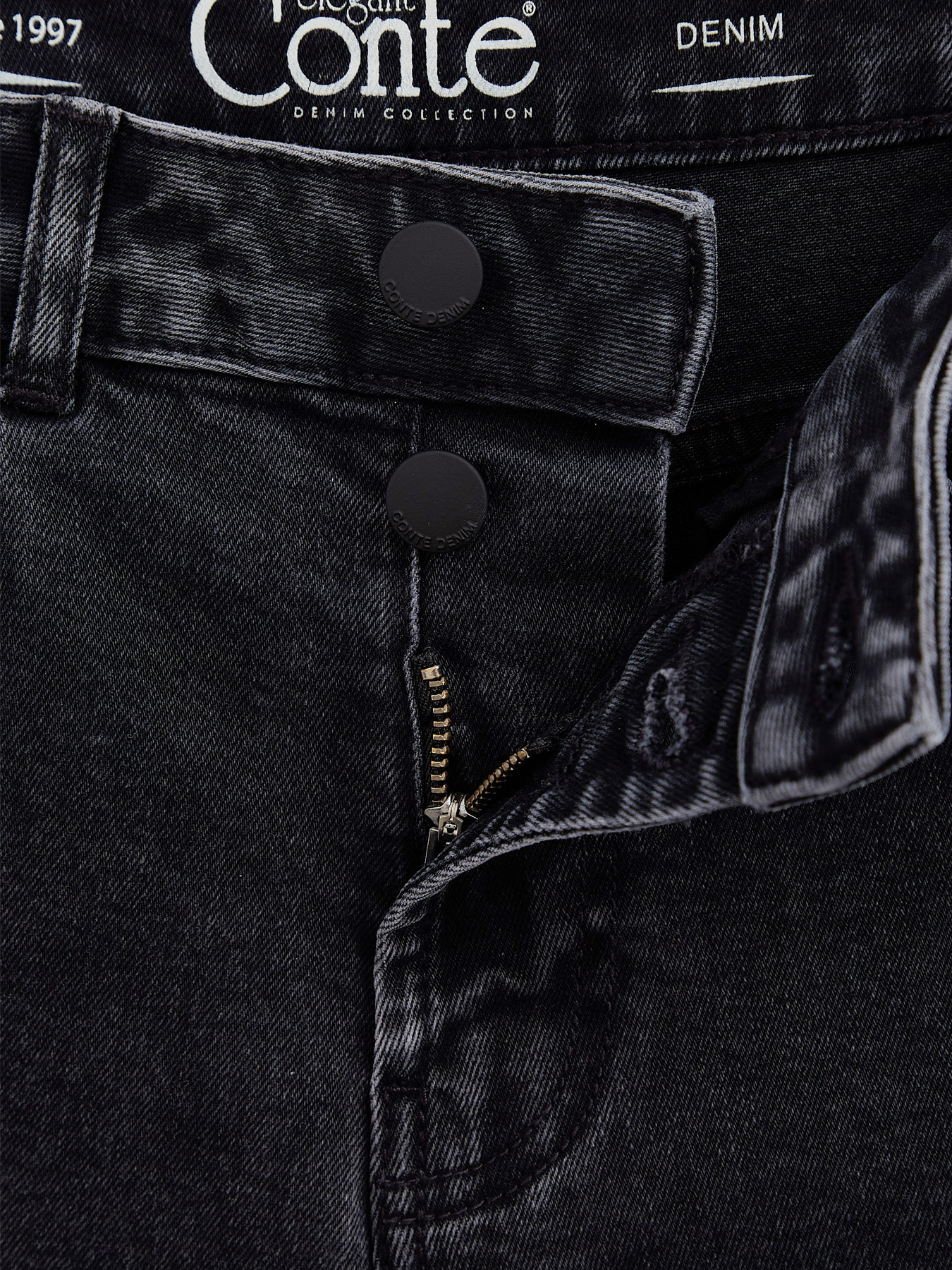 Джинси Conte Elegant модель CON-449-washed black Фото