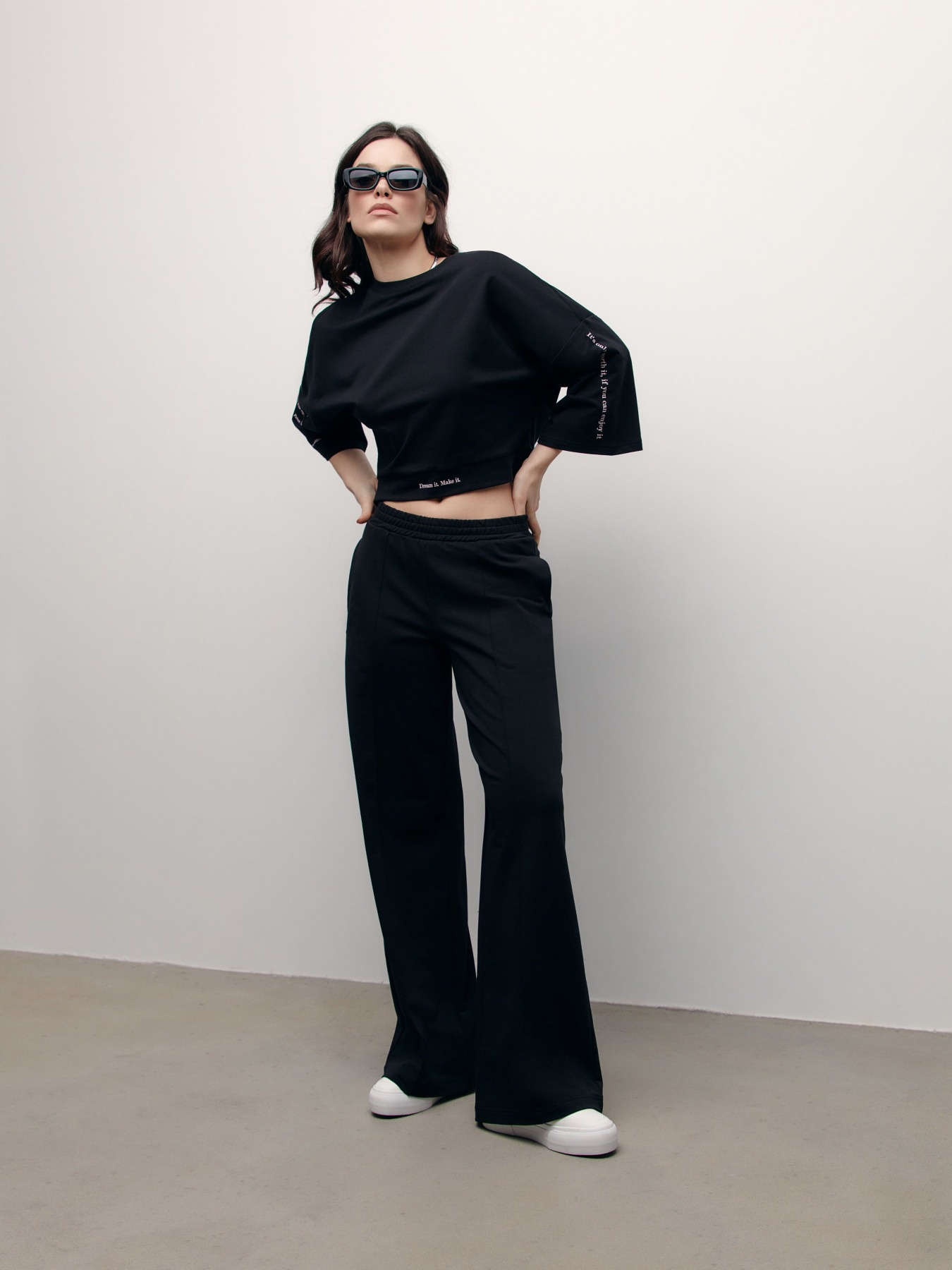 Повсякденні штани Conte Elegant модель 21С-1802ТСП-black Фото