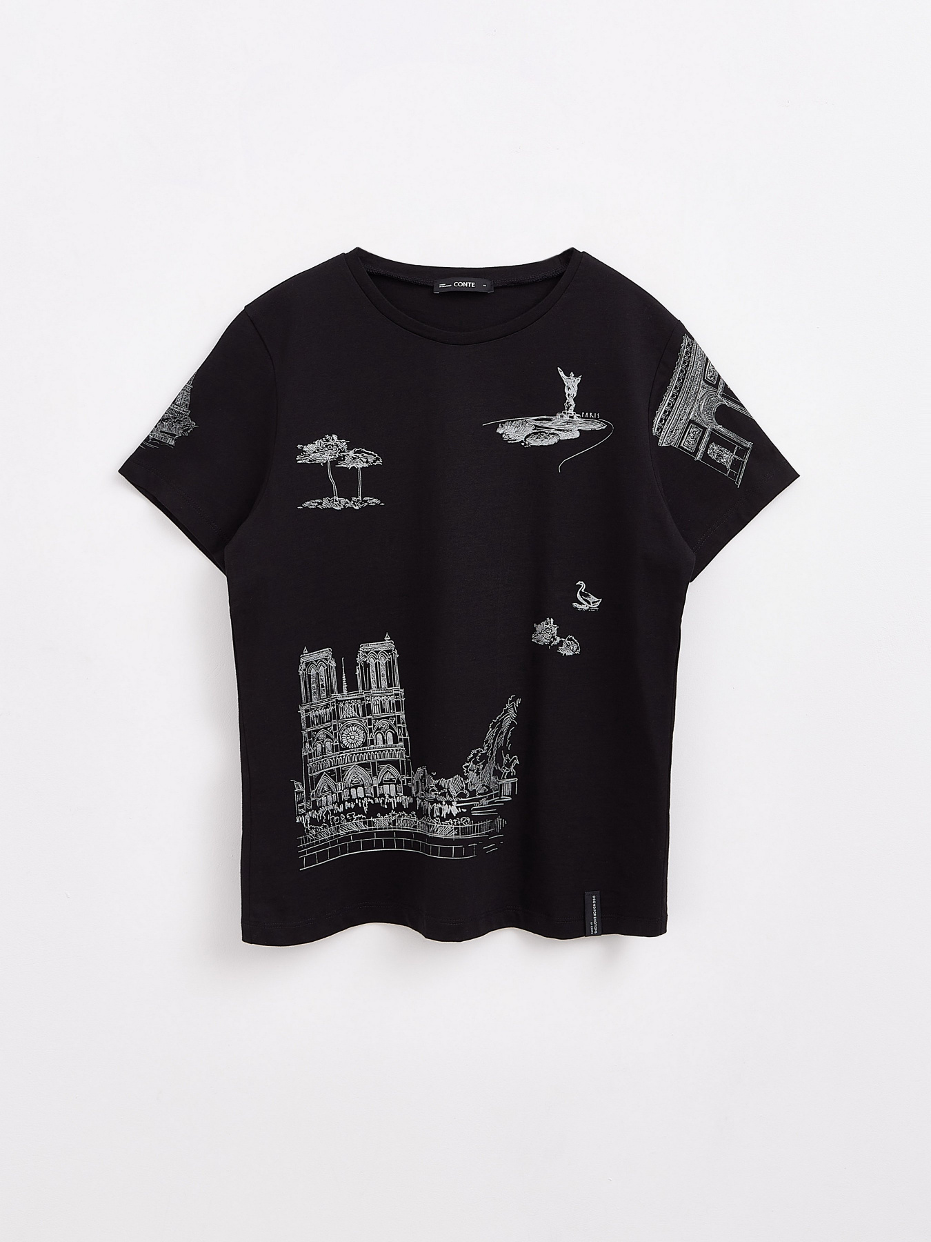 Футболки и поло Conte Elegant Designed for emotions модель 21С-1663ТСП-black Фото