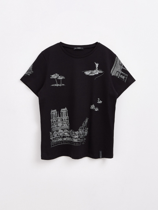 Футболки и поло Conte Elegant Designed for emotions модель 21С-1663ТСП-black Фото