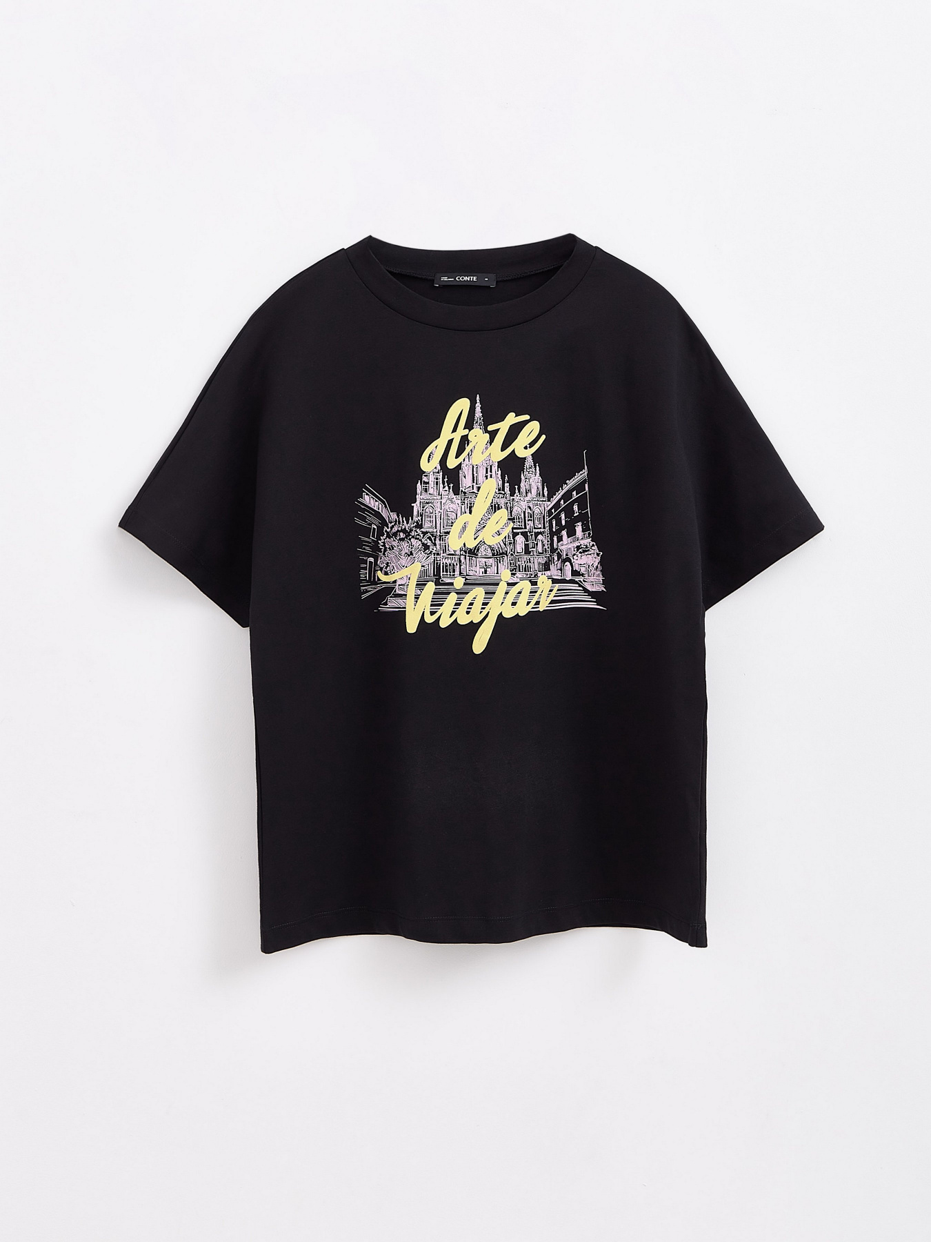 Футболка Conte Elegant модель 21С-1755ТСП-black Фото