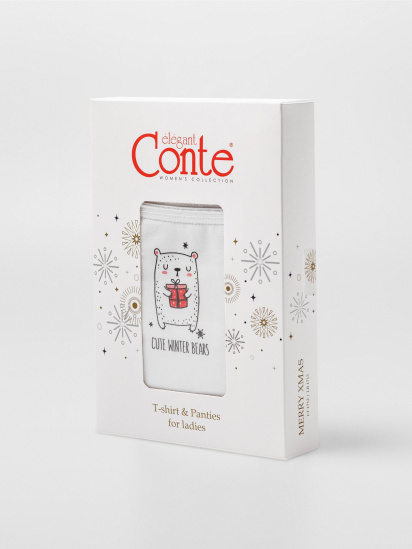 Піжама Conte Elegant Ce Merry Xmas модель 21С-18ТСП-21С-17ТСП-red-cap — фото 3 - INTERTOP