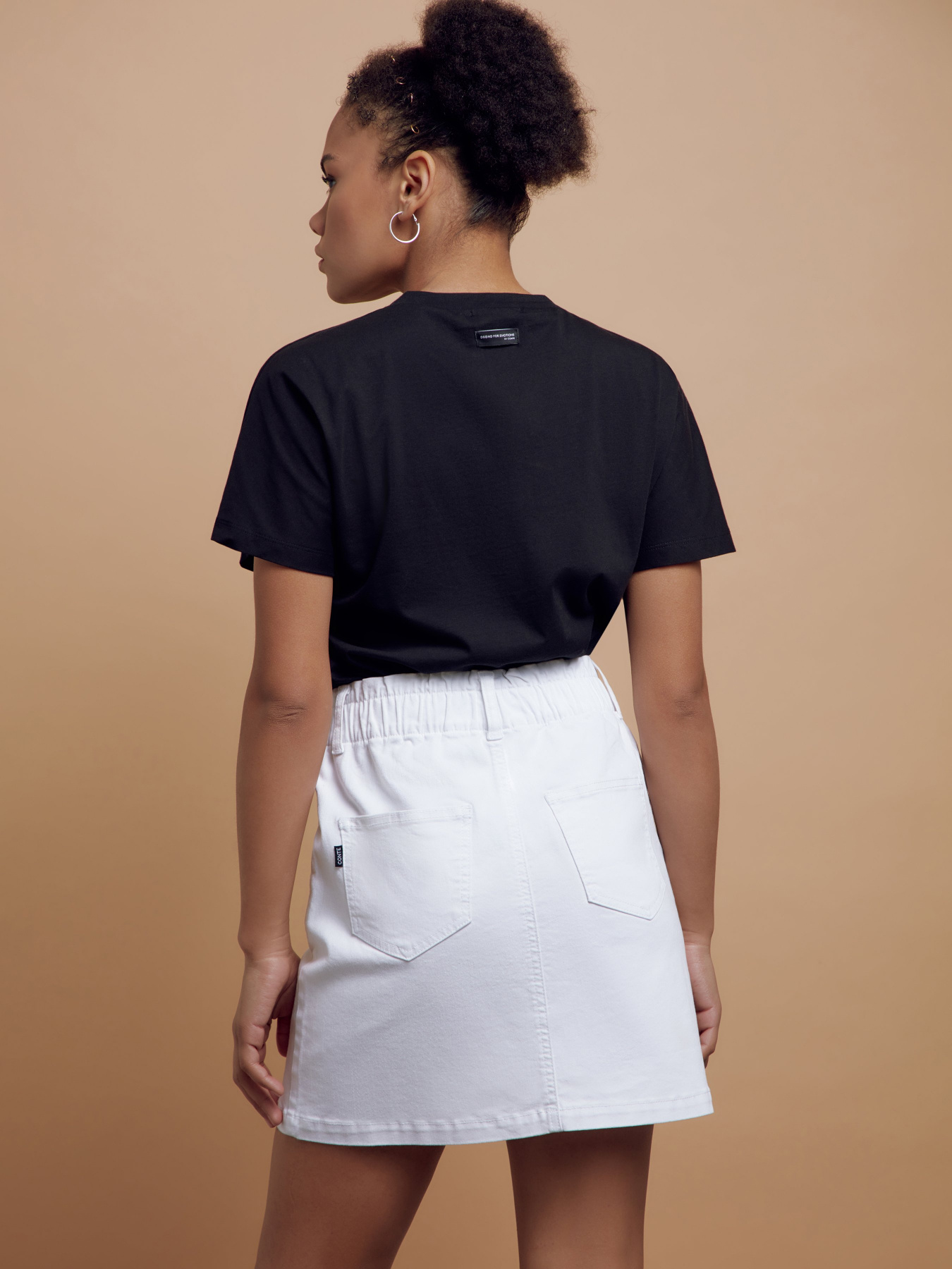 Юбка мини Conte Elegant модель CON-425-white Фото