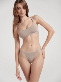 Труси Conte Elegant NEW LUXURIES модель 20С-1315ТСП-cappuccino Труси Conte Elegant NEW LUXURIES модель 20С-1315ТСП-cappuccino Фото