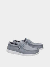 Сліпони та мокасини HEY DUDE WALLY STRETCH CANVAS LGR модель 40700-007 Фото