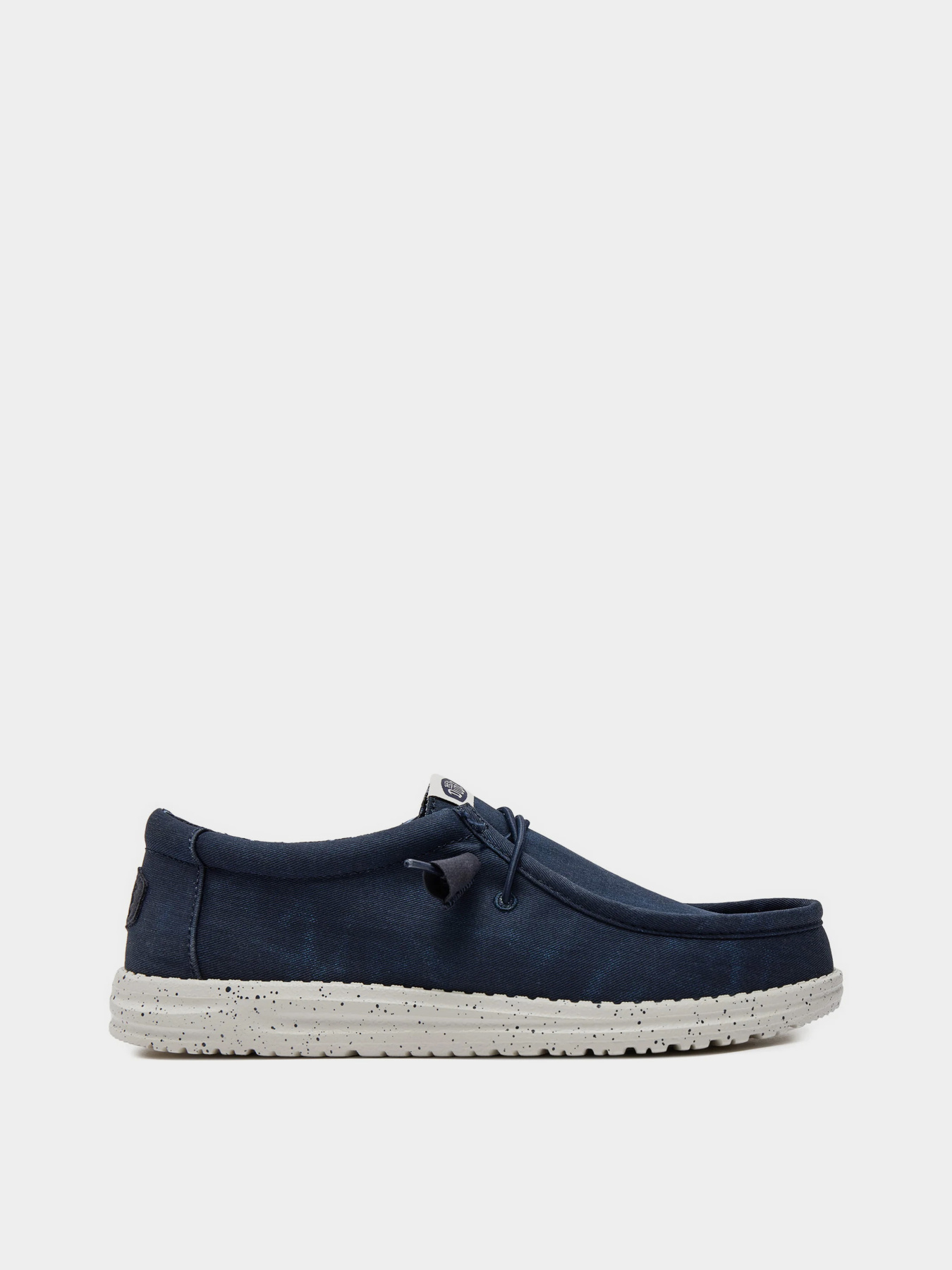 Сліпони та мокасини HEY DUDE WALLY STRETCH CANVAS NAVY модель 40700-410 Сліпони та мокасини HEY DUDE WALLY STRETCH CANVAS NAVY модель 40700-410 Фото