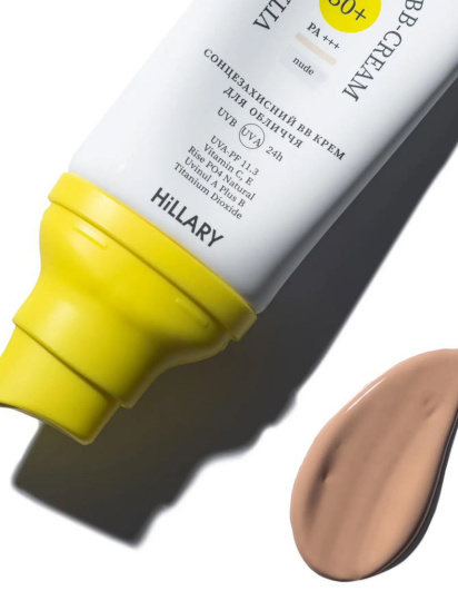 Hillary ­Сонцезахисний BB-крем для обличчя SPF30+ модель HI-08-159 — фото - INTERTOP