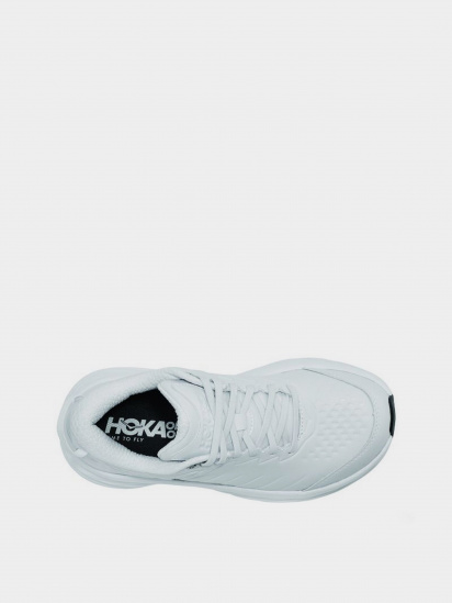 Кросівки для бігу HOKA Bondi SR модель 1110521-WHT — фото 4 - INTERTOP